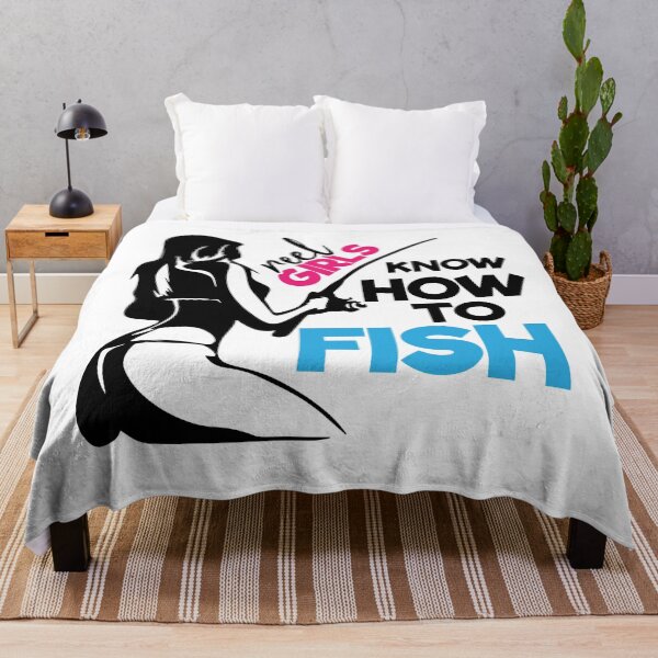 Item preview, Reel Girls Know How To Fish-Funny Fishing Humor designed and sold by shivani21061993.