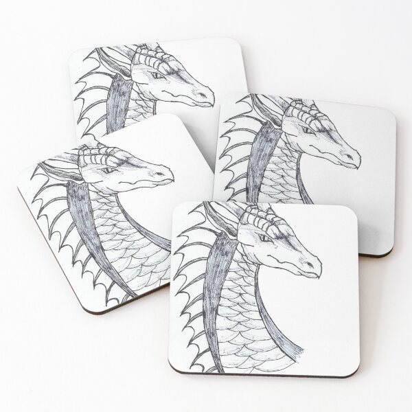 Item preview, dragon sketch designed and sold by Perggals© - Stacey Turner.