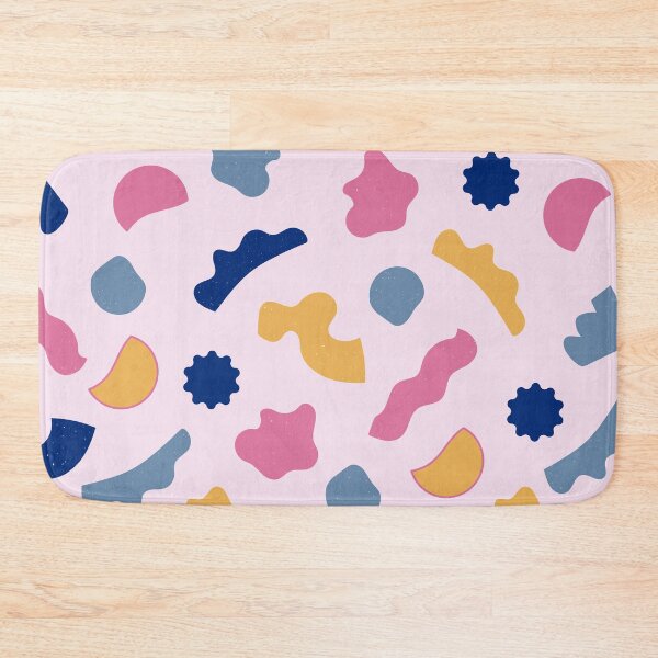 Item preview, Assorted Shapes Pink Blue Yellow designed and sold by sunnybandana.