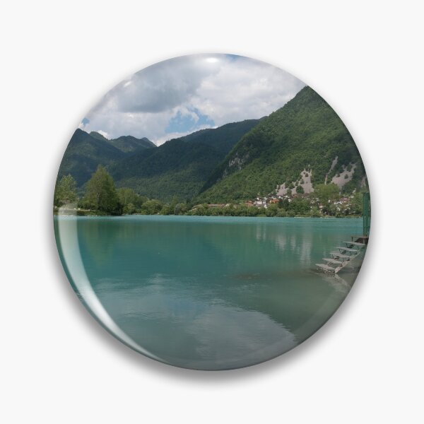 Item preview, Beautiful Lake Most Na Soci Village Slovenia Eu designed and sold by paradiskt.