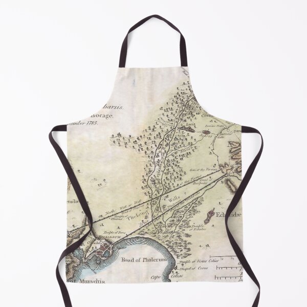 Item preview, Map of the City of Athens in Ancient Greece designed and sold by ClassicalGreece.