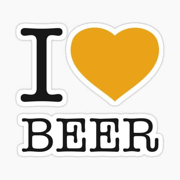 Artikel-Vorschau von I LOVE BEER, designt und verkauft von eyesblau.