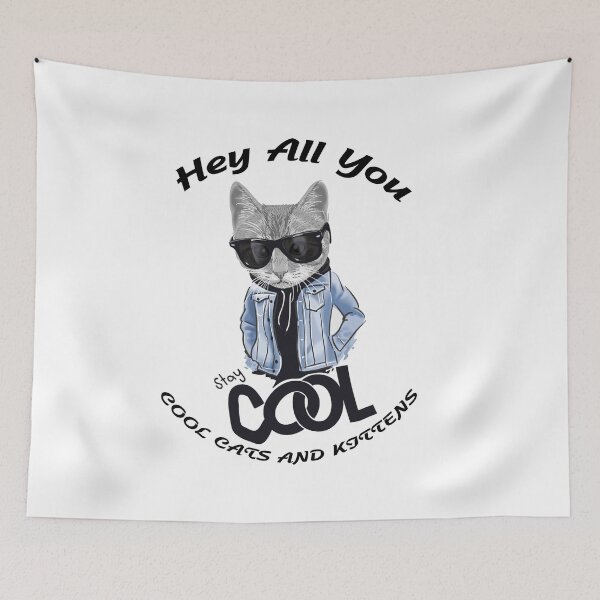Item preview, Copy of Cool cats and kittens white version  designed and sold by DesigonDesigner.