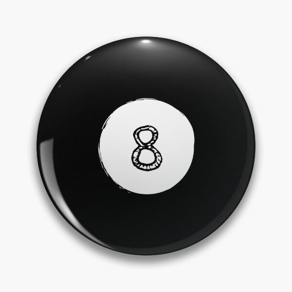 Item preview, Billiard 8 Ball Hand Drawn designed and sold by Taumaturgo.