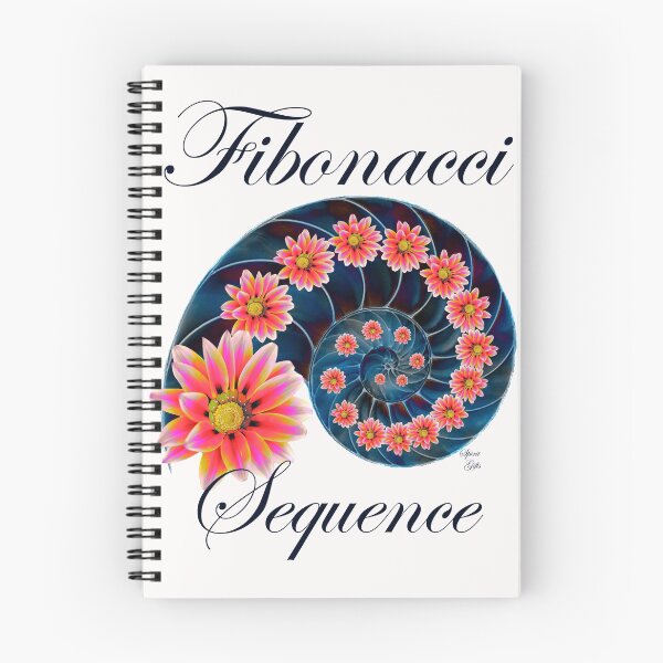 Aperçu de l'œuvre Séquence de Fibonacci le nombre d'or blanc créée et vendue par SpiritGifts.