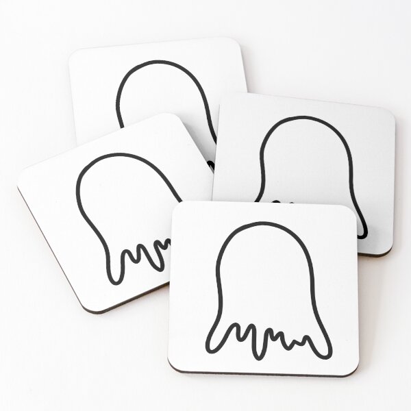 Item preview, Ghost Lineart Black designed and sold by E.K Spencer.