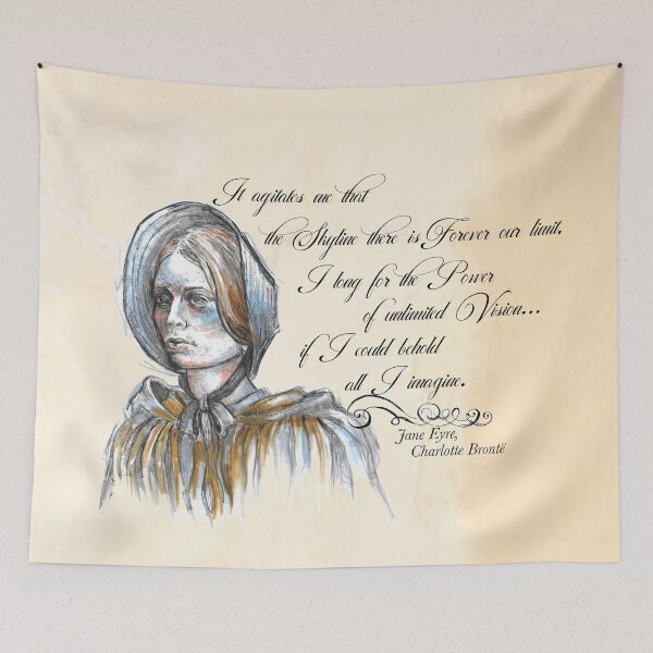 Item preview, Jane Eyre Art - Feminist Quote.  designed and sold by FanitsaArt.