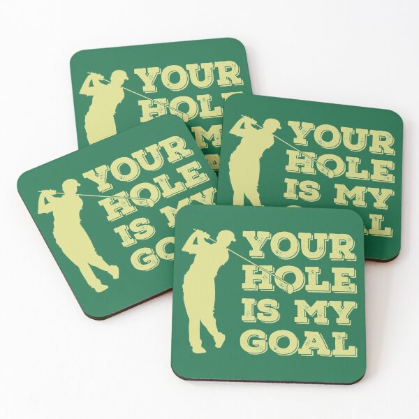 Item preview, Your hole is my goal - Golf funny saying designed and sold by Medmac's Designs.