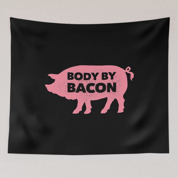 Item preview, Body By Bacon - Pig designed and sold by ArqDezines.