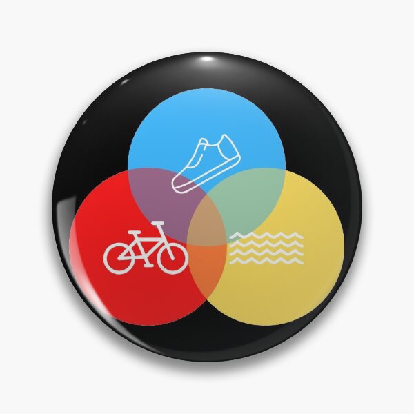 Aperçu de l'œuvre Run Bike Swim - Triathlon créée et vendue par Roc3Design.