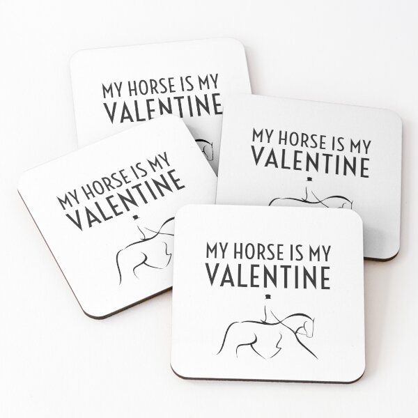 Item preview, My horse is my valentine designed and sold by Gingatoo.