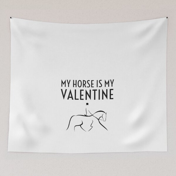 Item preview, My horse is my valentine designed and sold by Gingatoo.