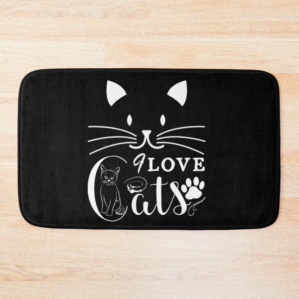 Item preview, I Love Cats Shirt | Cat lover Tee - I love Kittens , Cat Lover Funny Gift Idea For Men, Women, and Kids, great gift  designed and sold by buzz1days.