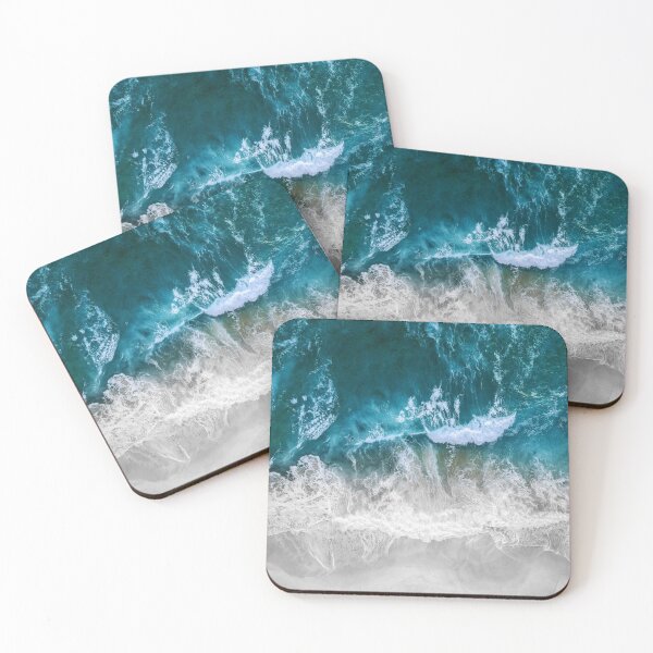 Item preview, Blue waves on the beach designed and sold by Iba.