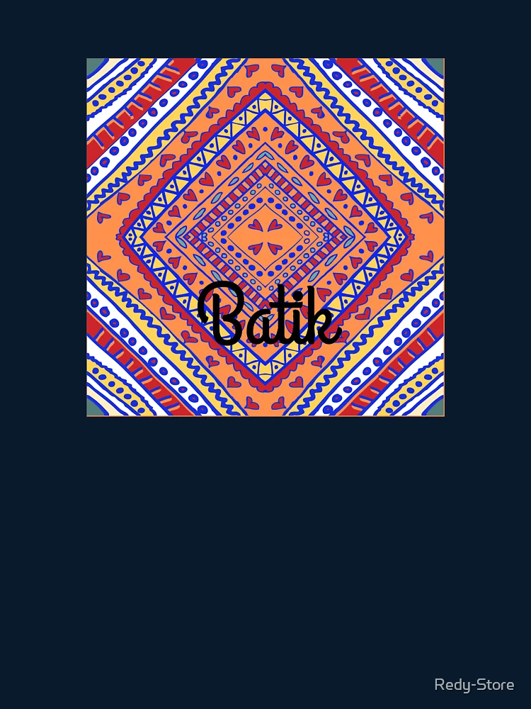 Thumbnail 6 of 6, Zipped Hoodie, Batik Pattern designed and sold by Redy-Store.