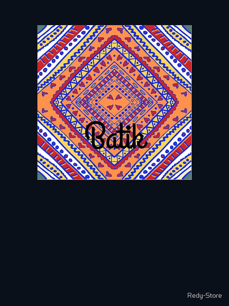 Thumbnail 6 of 6, Pullover Hoodie, Batik Pattern designed and sold by Redy-Store.