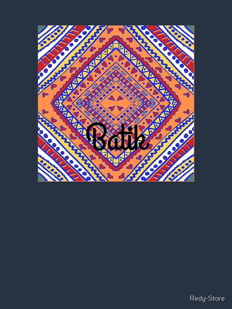 Thumbnail 6 of 6, Premium Oversized Hoodie, Batik Pattern designed and sold by Redy-Store.