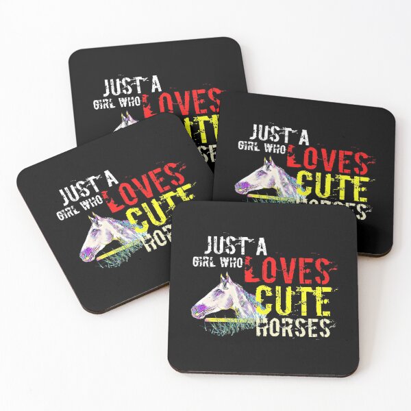 Item preview, Just a girl who loves horse - horse lover gifts - farm horse women gifts designed and sold by PrimeScripts.