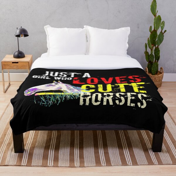 Item preview, Just a girl who loves horse - horse lover gifts - farm horse women gifts designed and sold by PrimeScripts.