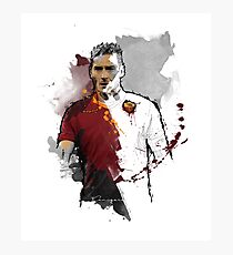 Francesco Totti Painting Photographic Print