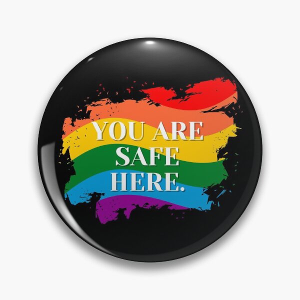 Item preview, You Are Safe Here Paintbrush designed and sold by casualism.