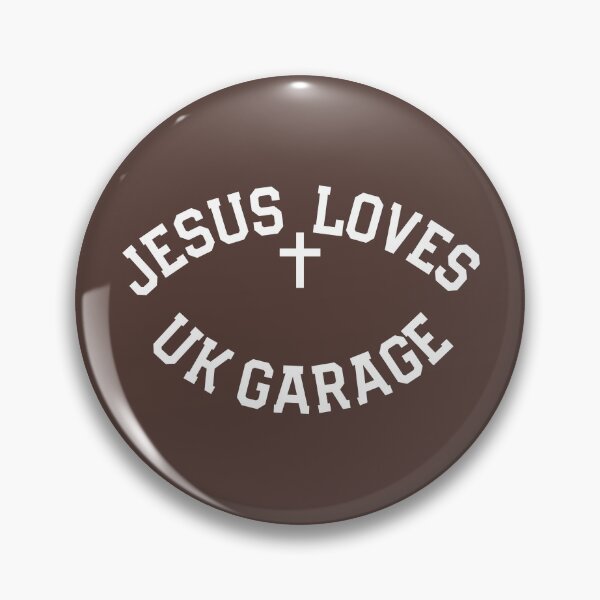 Item preview, Jesus Loves UK Garage Slogan designed and sold by thetshirtworks.