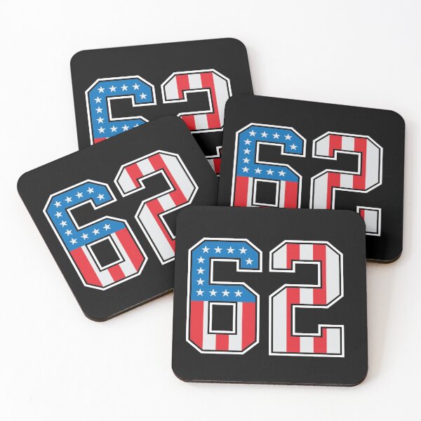 Item preview, 62 American Lucky Number Sixty-two United States Flag designed and sold by Urosek.