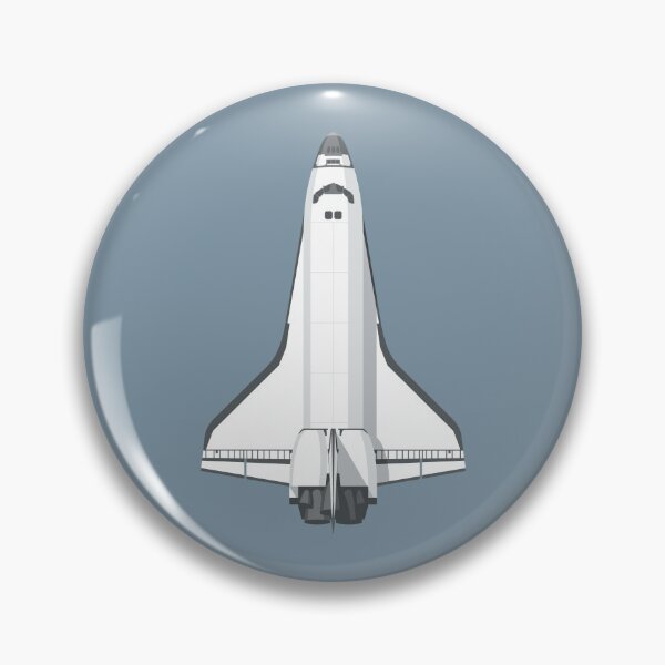 Item preview, Space Shuttle Minimal Spacecraft - Slate designed and sold by VoodooCircus.