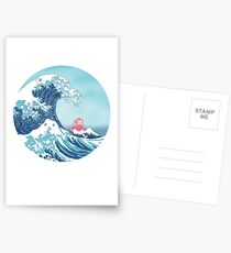 Ponyo and the great wawe (best version) Postcards