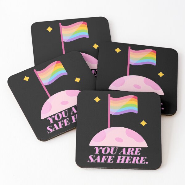 Item preview, You Are Safe Here Pastel designed and sold by casualism.