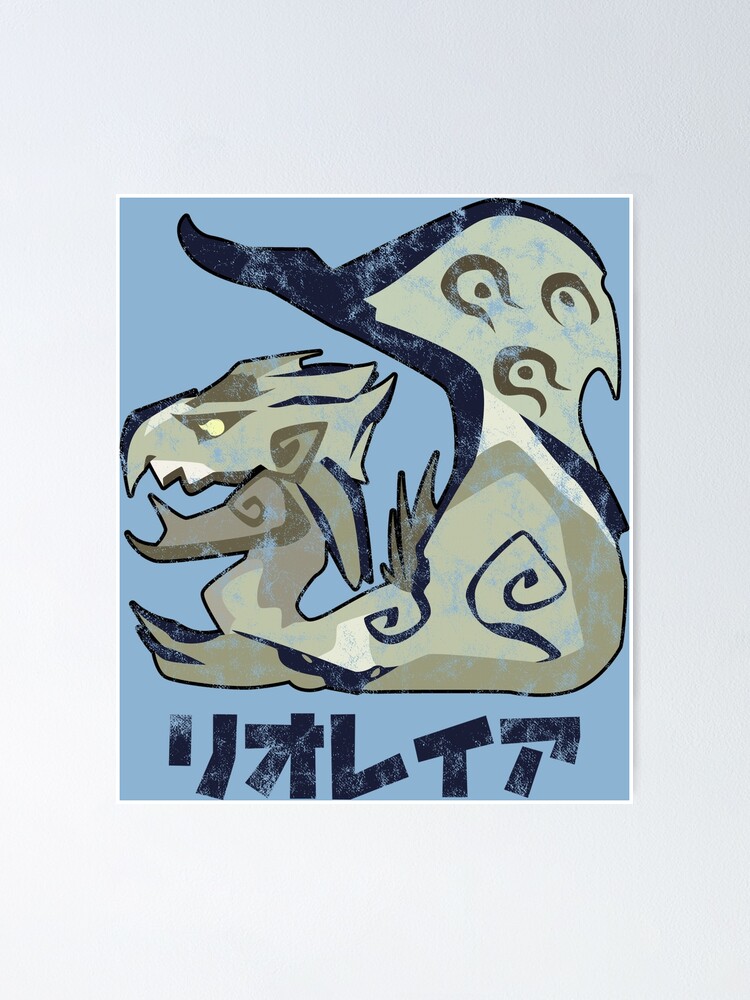 Monster Hunter Rise Diablos Kanji Icon Photographic Print for Sale by  Stebop Designs