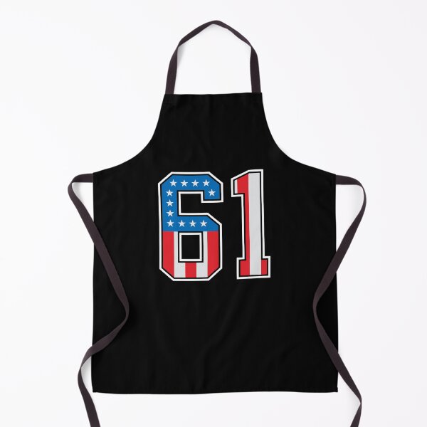 Item preview, 61 American Lucky Number Sixty-one United States Flag designed and sold by Urosek.