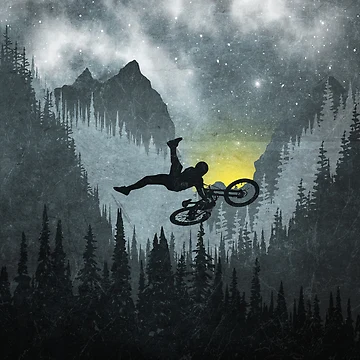 Artwork thumbnail, Mountains Rider by tabemisa
