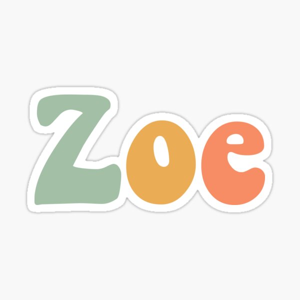 zoe-name-bubble-letters-sticker-for-sale-by-victoriatu-redbubble