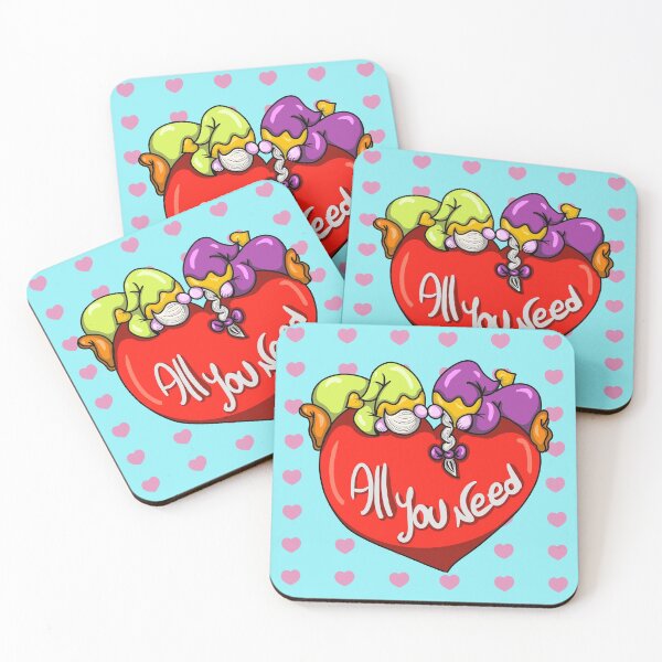 Item preview, All you need is love...in a sea of hearts designed and sold by lovingkakeart.