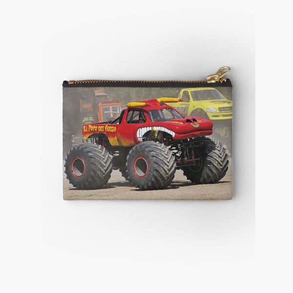Item preview, r2627/ 25 Show freestyle Cascadeurs  Finition 2021 / " la Voiture-Camion Rouge à grosse roues  " je suis Beau " (c)(t)  by Olavia-Olao  Okaio Créations  designed and sold by o.okaïo.