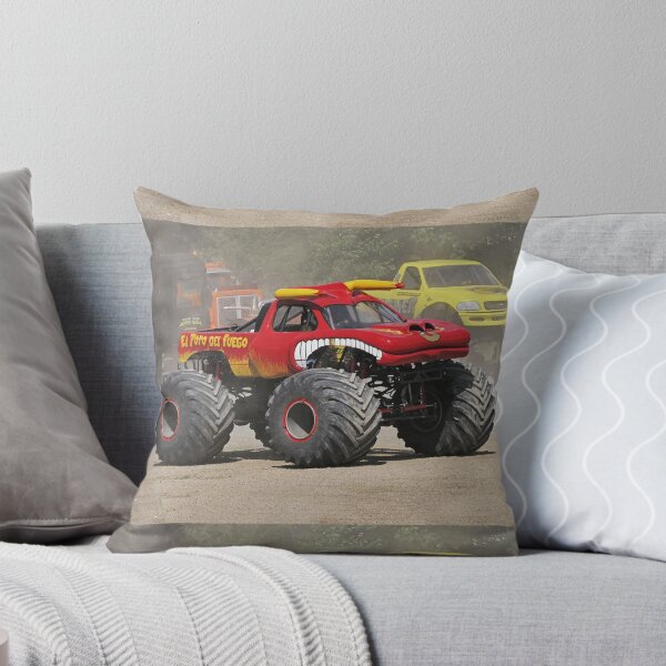 Item preview, r2627/ 25 Show freestyle Cascadeurs  Finition 2021 / " la Voiture-Camion Rouge à grosse roues  " je suis Beau " (c)(t)  by Olavia-Olao  Okaio Créations  designed and sold by o.okaïo.
