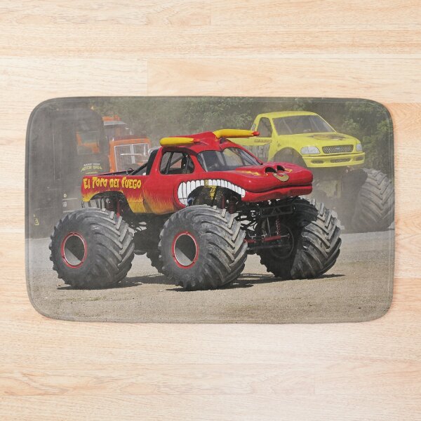 Item preview, r2627/ 25 Show freestyle Cascadeurs  Finition 2021 / " la Voiture-Camion Rouge à grosse roues  " je suis Beau " (c)(t)  by Olavia-Olao  Okaio Créations  designed and sold by o.okaïo.