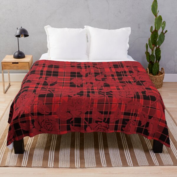 Item preview, I drew roses on a plaid designed and sold by libbergina.