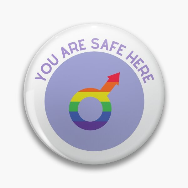 Item preview, You Are Safe Here Purple designed and sold by casualism.