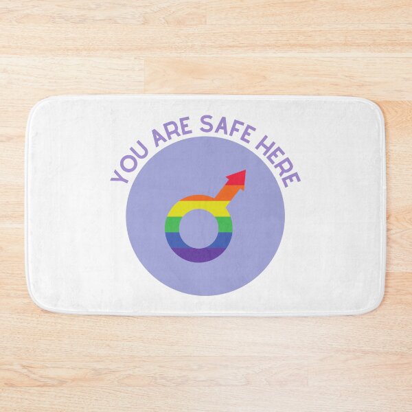 Item preview, You Are Safe Here Purple designed and sold by casualism.