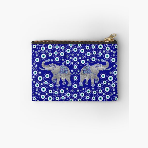Item preview, Evil Eye Elephant Good Luck Charm  designed and sold by k9printart.