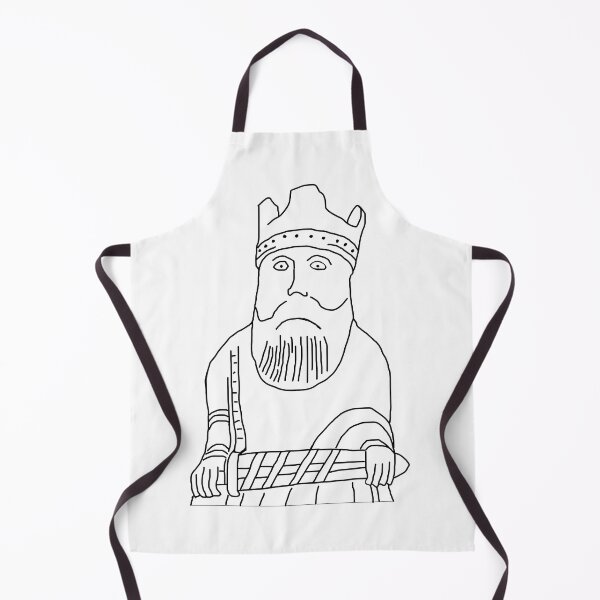 Item preview, Cool Lewis Chess King Piece Drawing, art designed and sold by shakmati.