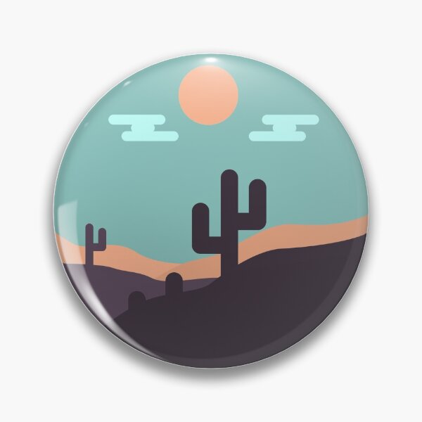 Item preview, View of cactus in the desert designed and sold by RecoveryTees.