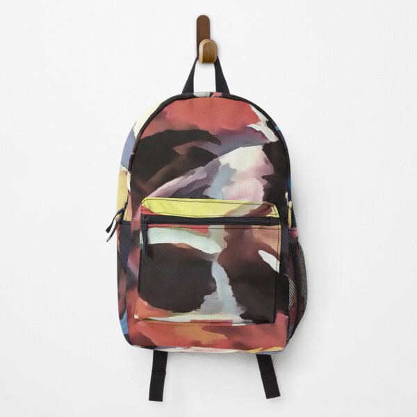 Item preview, Moody Cow Multicolored Abstract Painting designed and sold by taiche.