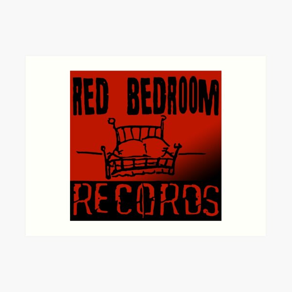 Red Bedroom Records Art Print