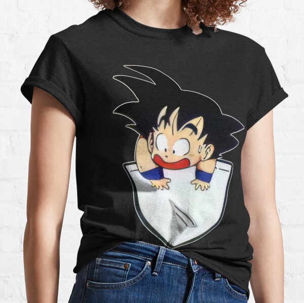 CAMISETA NEGRA MUJER goku bebe bola de dragon z oferta personalizada