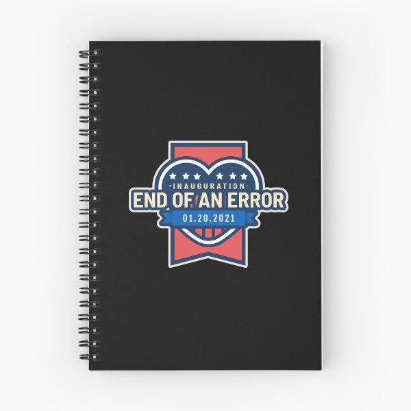 Item preview, End of an Error, Inauguartion January 20 2021 Biden Harris Commemorative Sovenir Gift designed and sold by DiscGolfTees.