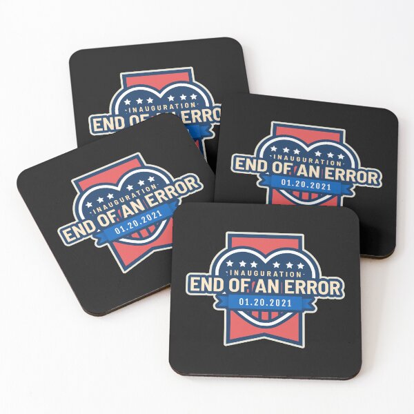 Item preview, End of an Error, Inauguartion January 20 2021 Biden Harris Commemorative Sovenir Gift designed and sold by DiscGolfTees.