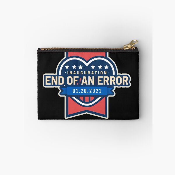Item preview, End of an Error, Inauguartion January 20 2021 Biden Harris Commemorative Sovenir Gift designed and sold by DiscGolfTees.